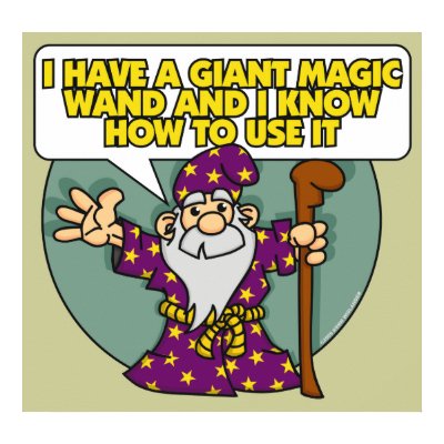 Wizard with Wand Poster by wislander