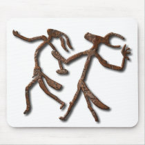 Wizards Dance-rust mousepad by arthistory Wizards Dance-rust mousepad