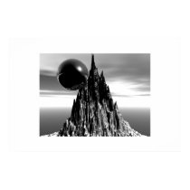 WIZARD'S KEEP (GRAYSCALE) posters