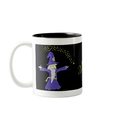 Wizzard Magic Cup Mug by graphicswiz