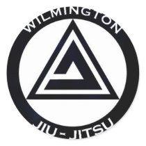 WJJ Black Bumper Sticker