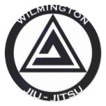 WJJ Black Bumper Sticker