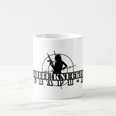 WK Graphics cross hairs / girl Mug by whiteknuckle