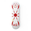 WL Flower Skateboard by worshiploud WL Flower Skateboard