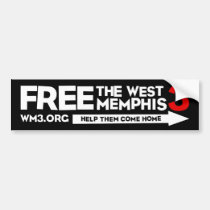 WM3 HELP THEM bumper sticker bumper stickers