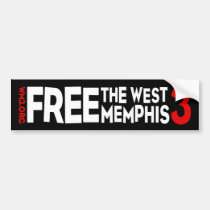 WM3 WEST MEMPHIS THREE bumper sticker bumper stickers