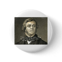Wm Thackeray Love & Win Quote Gifts Cards Tees Button