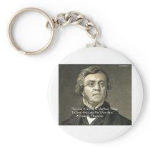 Wm Thackeray Love & Win Quote Gifts Cards Tees Key Chains