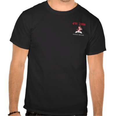 WMA 2006 Black T-Shirt by academia