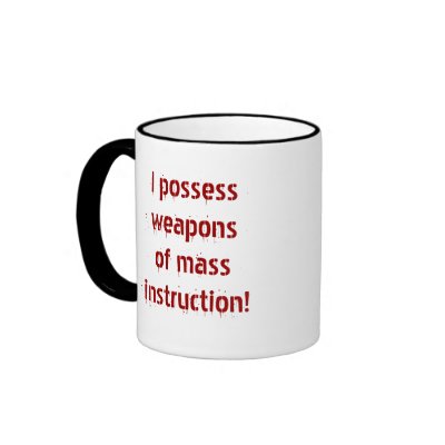 WMI Teacher Mug by godsays