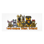 (WO)MANS BEST FRIEND RACK CARD