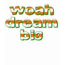 WOAH DREAM BIG t-shirts