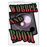 wobble and boom Dubstep cards