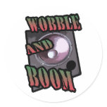 wobble and boom Dubstep stickers