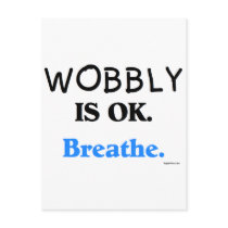 Wobbly is OK postcards by chrystynen Wobbly is OK postcards
