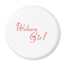 Woburn Girl tee shirts Refrigerator Magnets