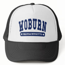 Woburn Massachusetts College Style tee shirts Trucker Hats