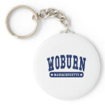 Woburn Massachusetts College Style tee shirts Key Chain