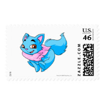Wocky Blue postage by neopets Wocky Blue postage