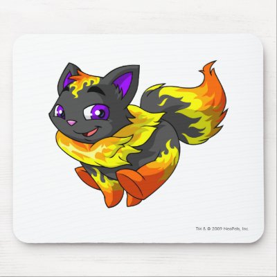 Wocky Fire Mouse Mats by neopets