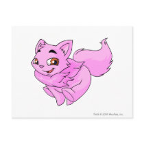 Wocky Pink postcards by neopets Wocky Pink postcards