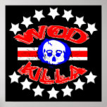 WOD Killa - Kettle Skull Poster from  RX Project