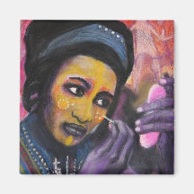 wodaabe fridge magnet