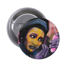 wodaabe pinback button