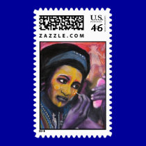 wodaabe portrait stamps