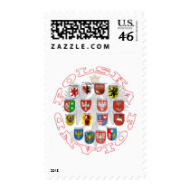 Wojewodztwa Polski postage