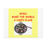 woks postcard