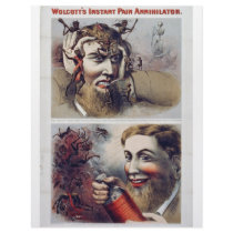 Wolcott's Instant Pain Annihilator letterhead