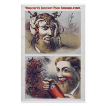 Wolcott's Instant Pain Annihilator stationery
