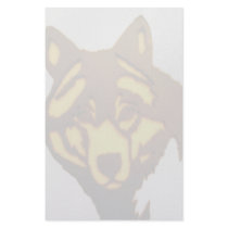 Wolf 1 Stationery by dtp455 Wolf 1 Stationery