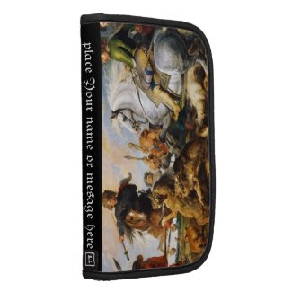 Wolf and Fox hunt Peter Paul Rubens masterpiece Organizer