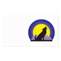 Wolf and Moon Business Cards