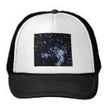 Wolf and stars mesh hats