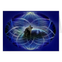 Wolf and the dreamcatcher cards
