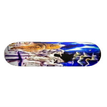 Wolf and Unicorns Skateboard