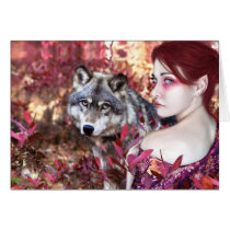 Wolf Autumn cards