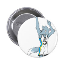 Wolf Basketball Player Making a Shot Button