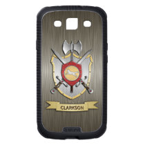 Wolf Battle Crest Armor Galaxy SIII Cover