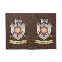 Wolf Battle Crest Brown Cover For iPad Mini
