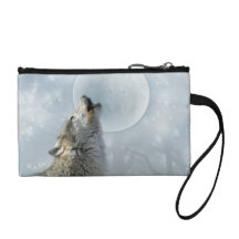Wolf Blue Moon Bagettes Bag Coin Wallet