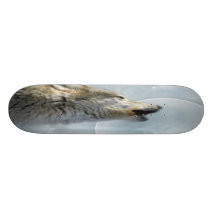Wolf Blue Moon Skate Decks