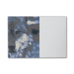 Wolf,blue Post-it® Notes
