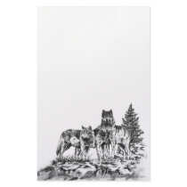 Wolf Brothers Customized Stationery