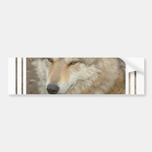 Wolf Bumper Sticker