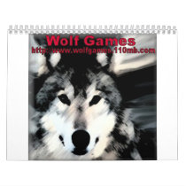Wolf Calander Wall Calendars