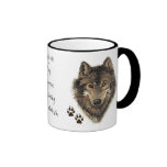 Wolf Code Quote, Wolves Animal Coffee Mug